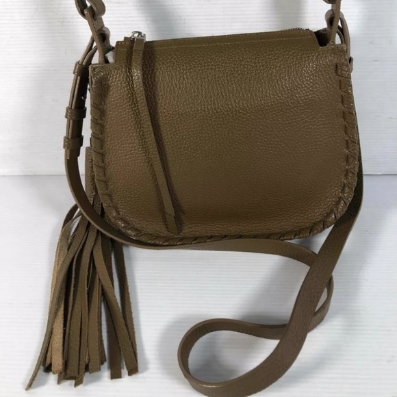 All Saints Handbags - SALE!  Allsaints Mori leather purse euc with tassel